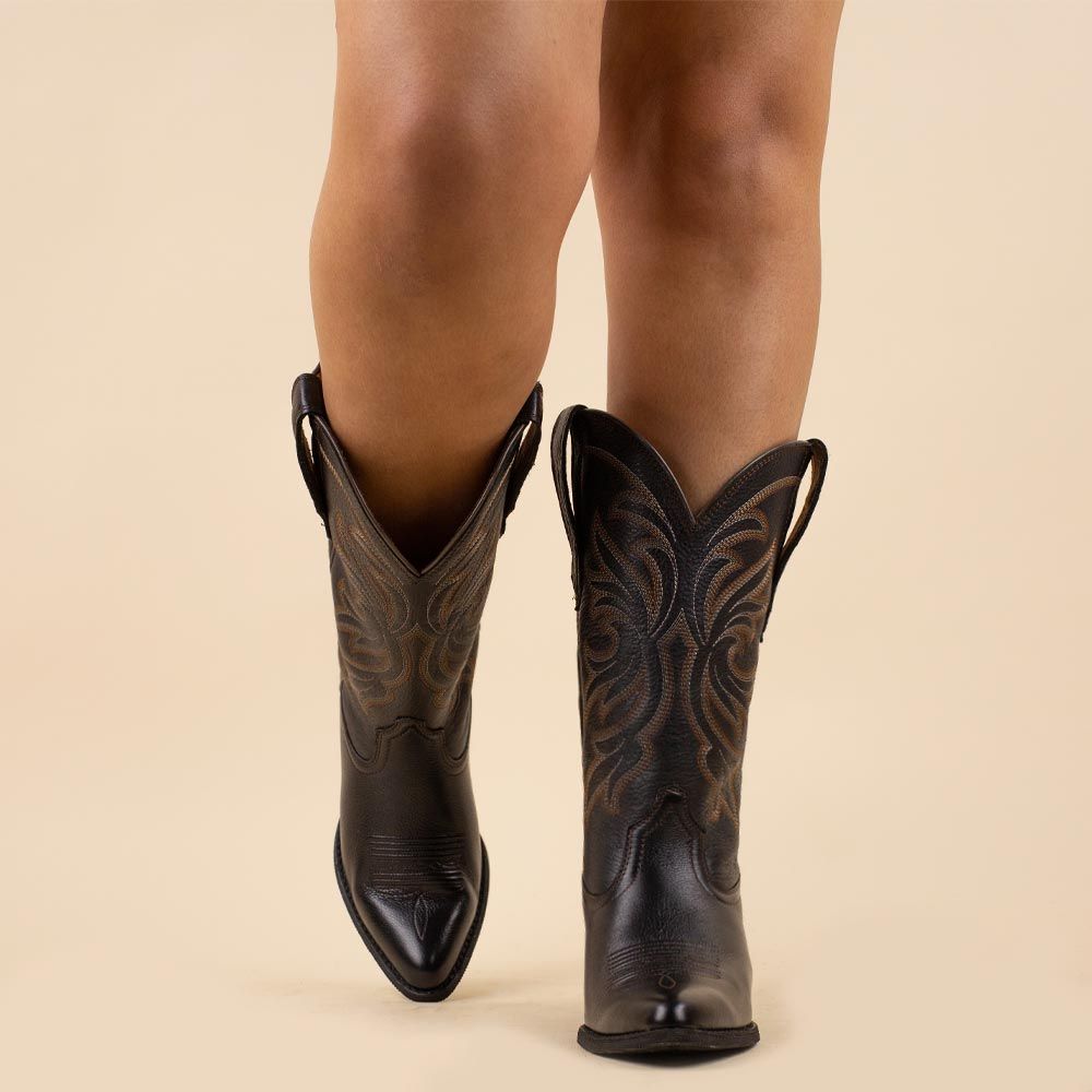 Ariat cowboylaarzen Heritage Stretchfit zwart