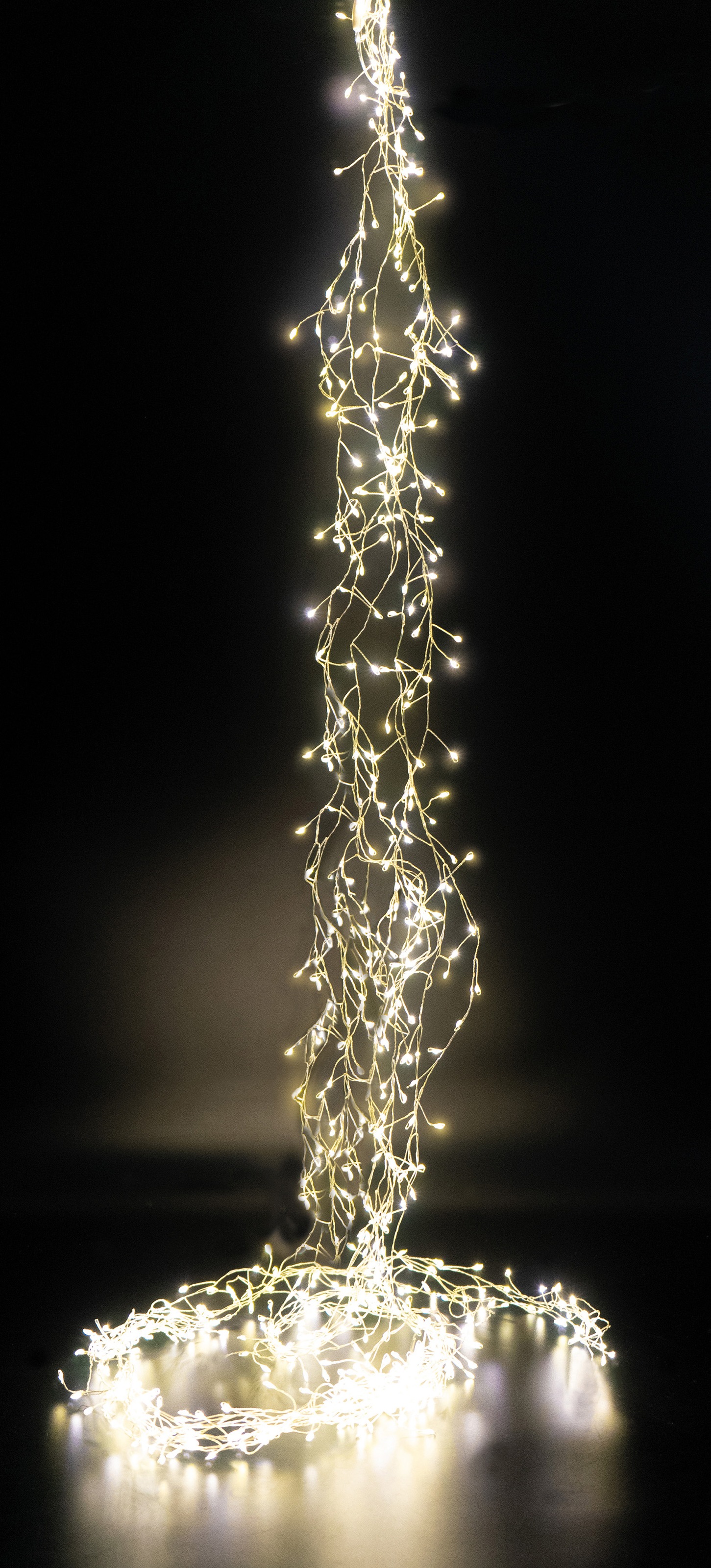 NOOR LIVING LED-Lichterkette »Weihnachtsdeko aussen« mit 400 warmweissen LED's