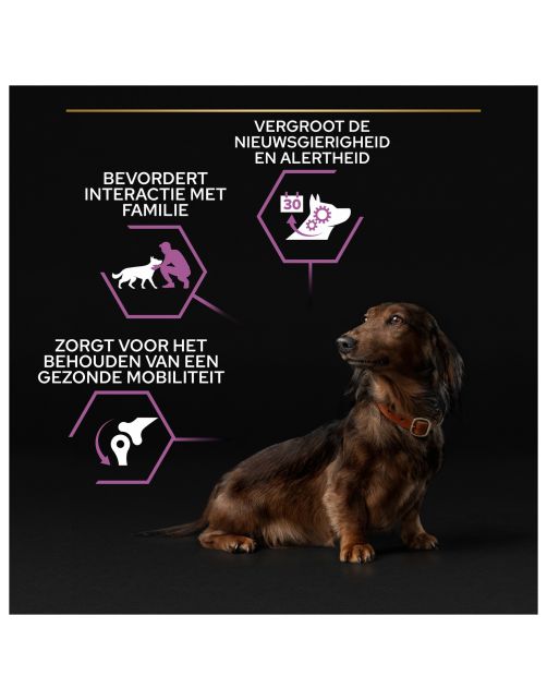 Pro Plan Dog Senior Small & Mini Breed - Hondenvoer - Kip 3 kg