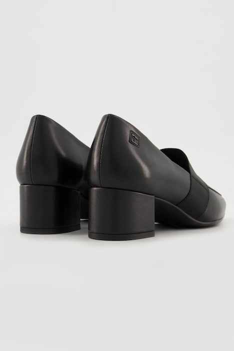 Tamaris Leder-Pumps, Nappaleder, Wechselfußbett, recycelt