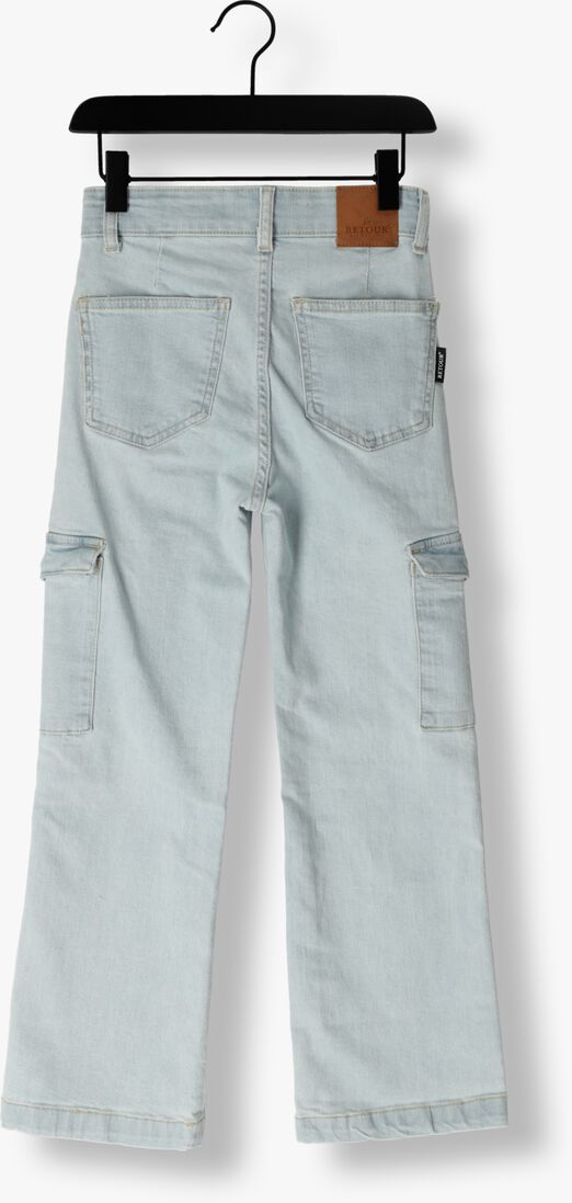 RETOUR lichtblauwe retour wide jeans luus