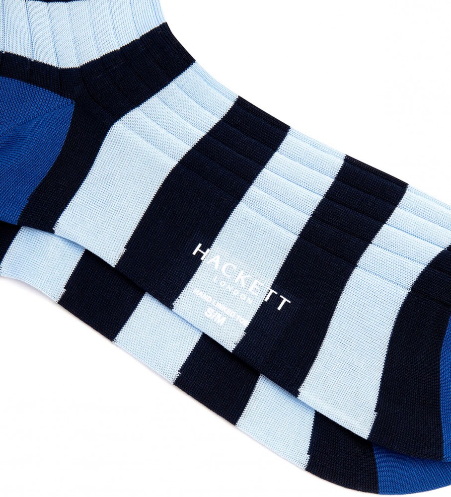 Meias de rugby Hackett azuis