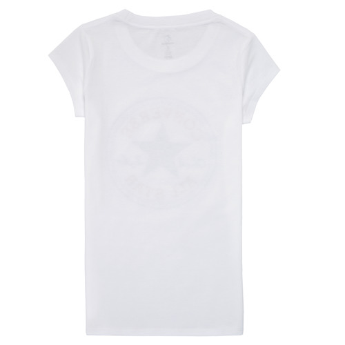 Converse - TIMELESS CHUCK PATCH TEE - Blanc