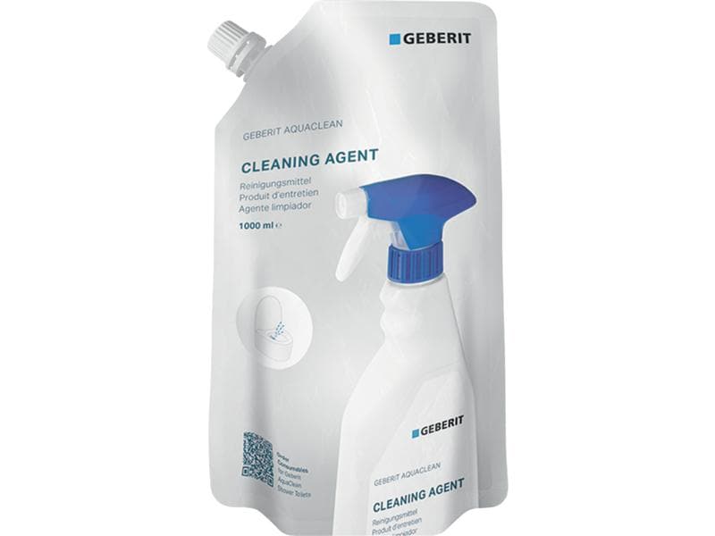 Geberit Reinigungsmittel AquaClean Nachfüllbeutel, 1 l Zum Reinigen von AquaClean Dusch-WCs