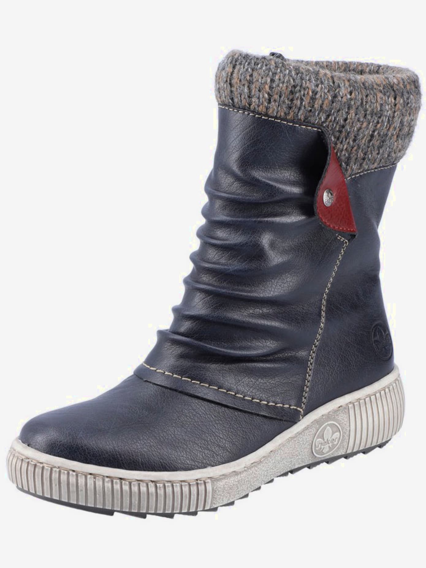Bottines d'hiver fronces modernes