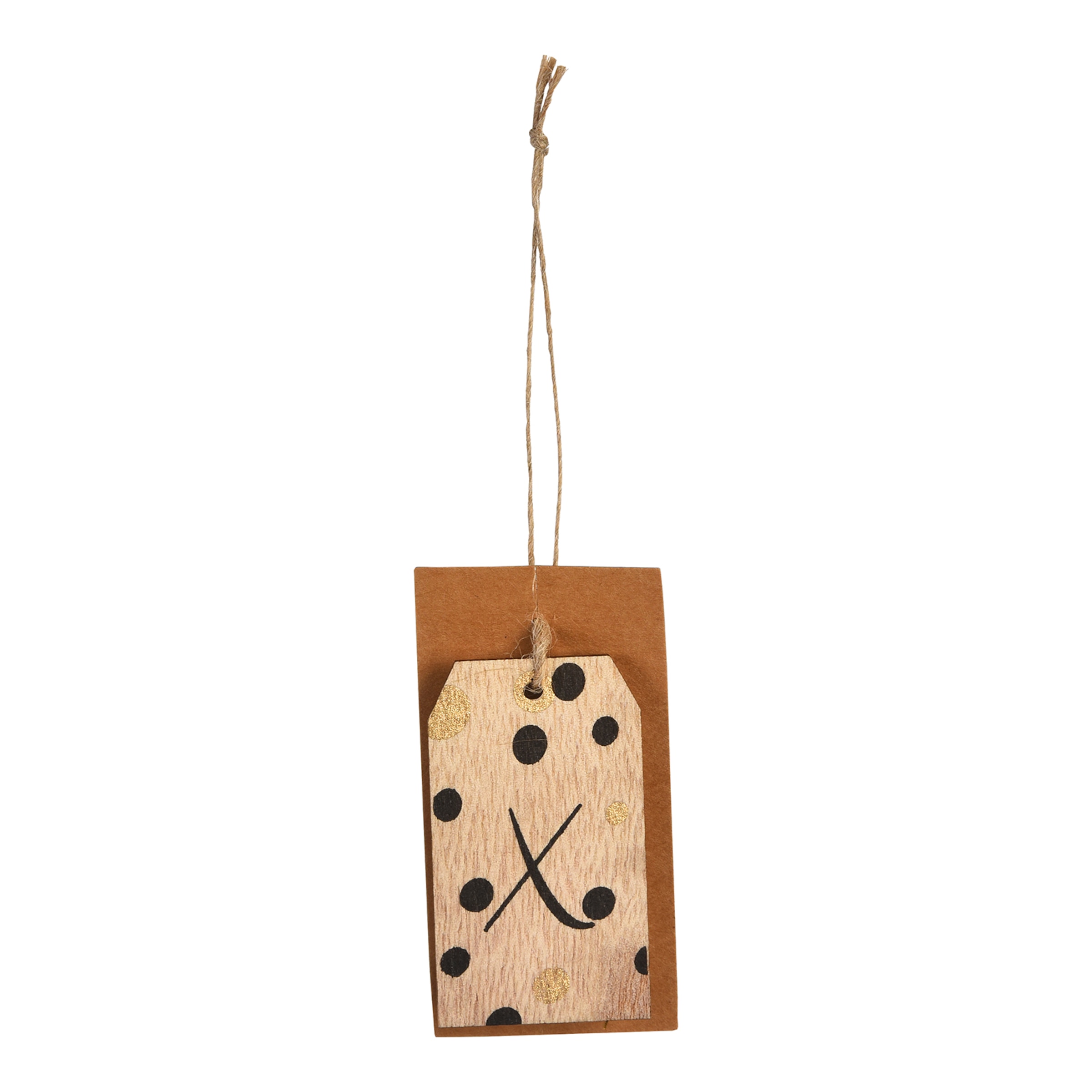 braun, L 6 x B 3,5 cm