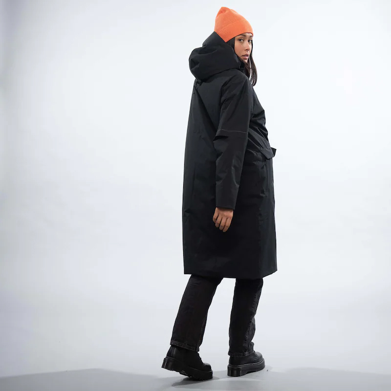 Oslo Urban Insulated Parka Dame Black