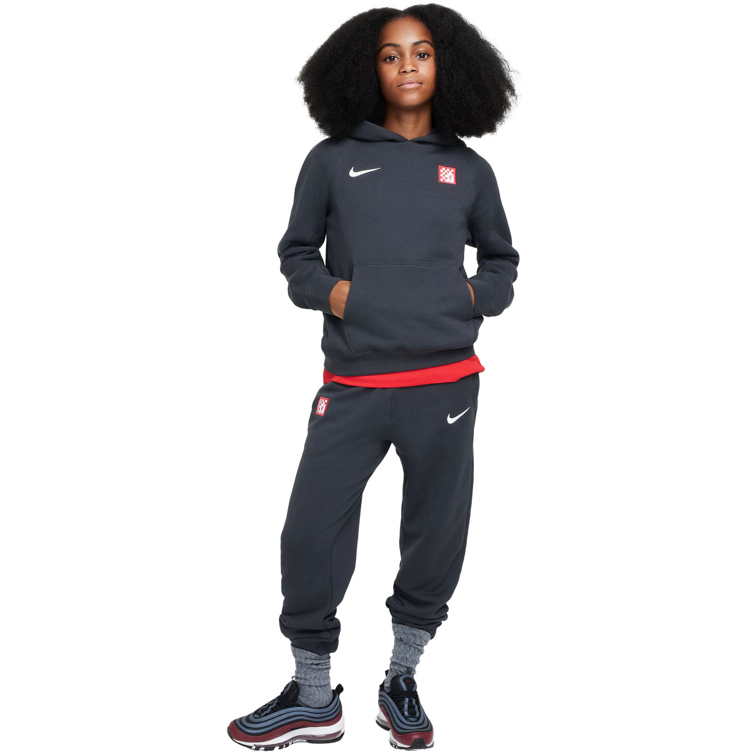 Nike Liverpool Fleece Trainingspak Kids