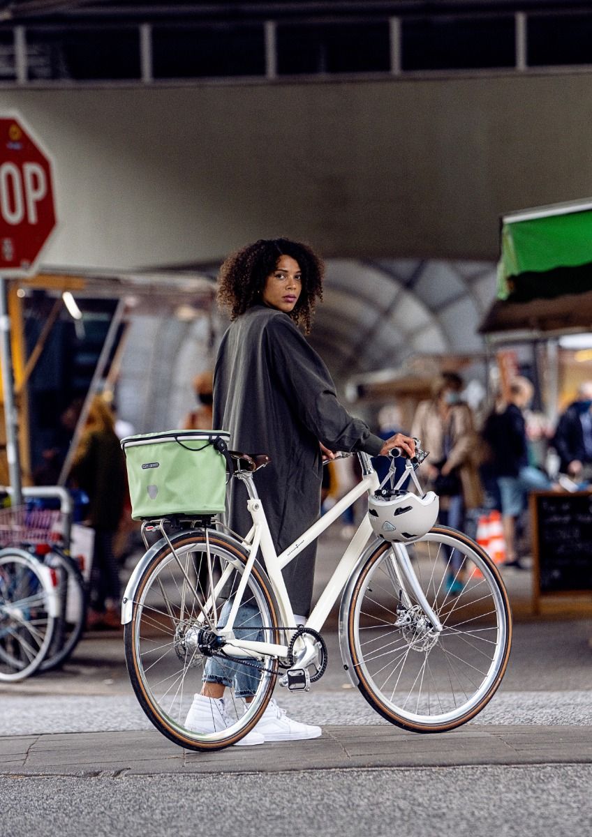 Ortlieb Up-Town Rack City Cykelkurv til Bag Lemon Sorbet Gul