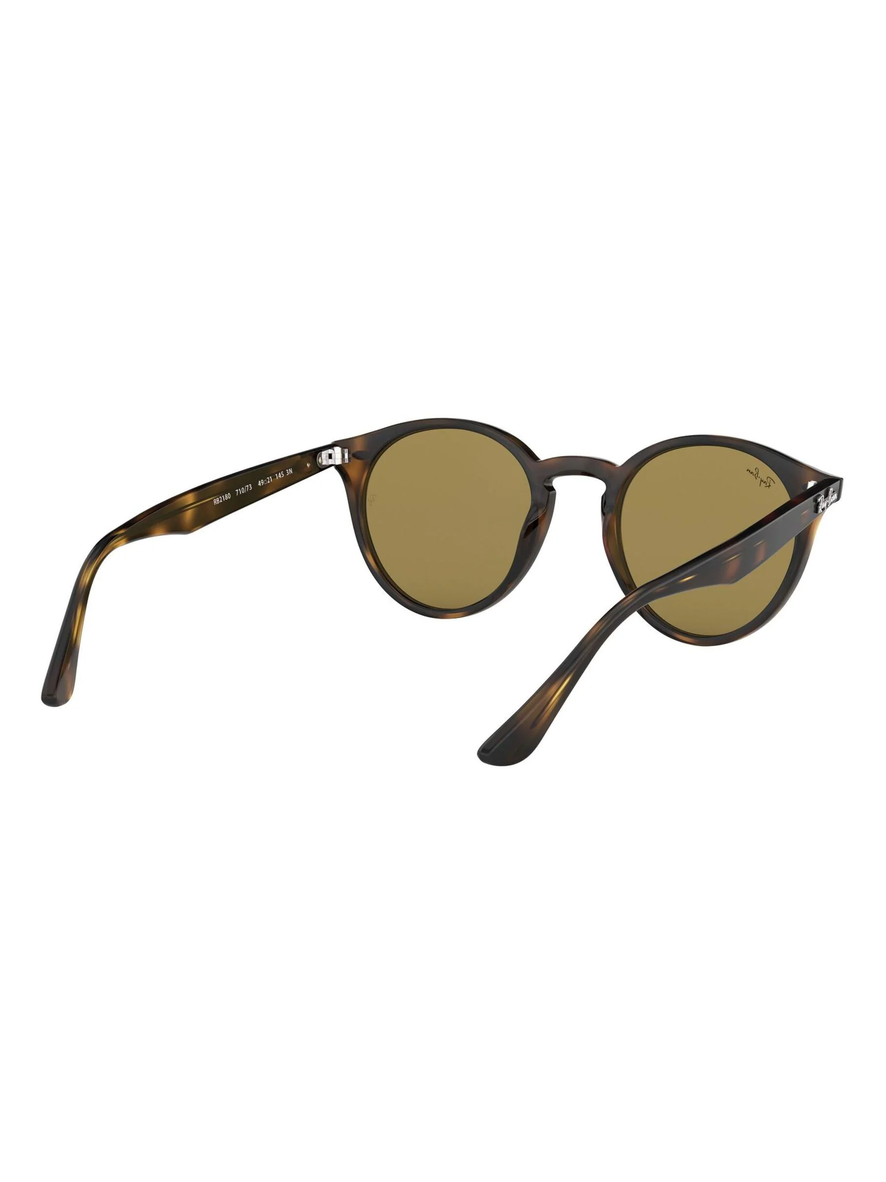 Tortoise bruin - Ray-Ban Classic Round Sunglasses