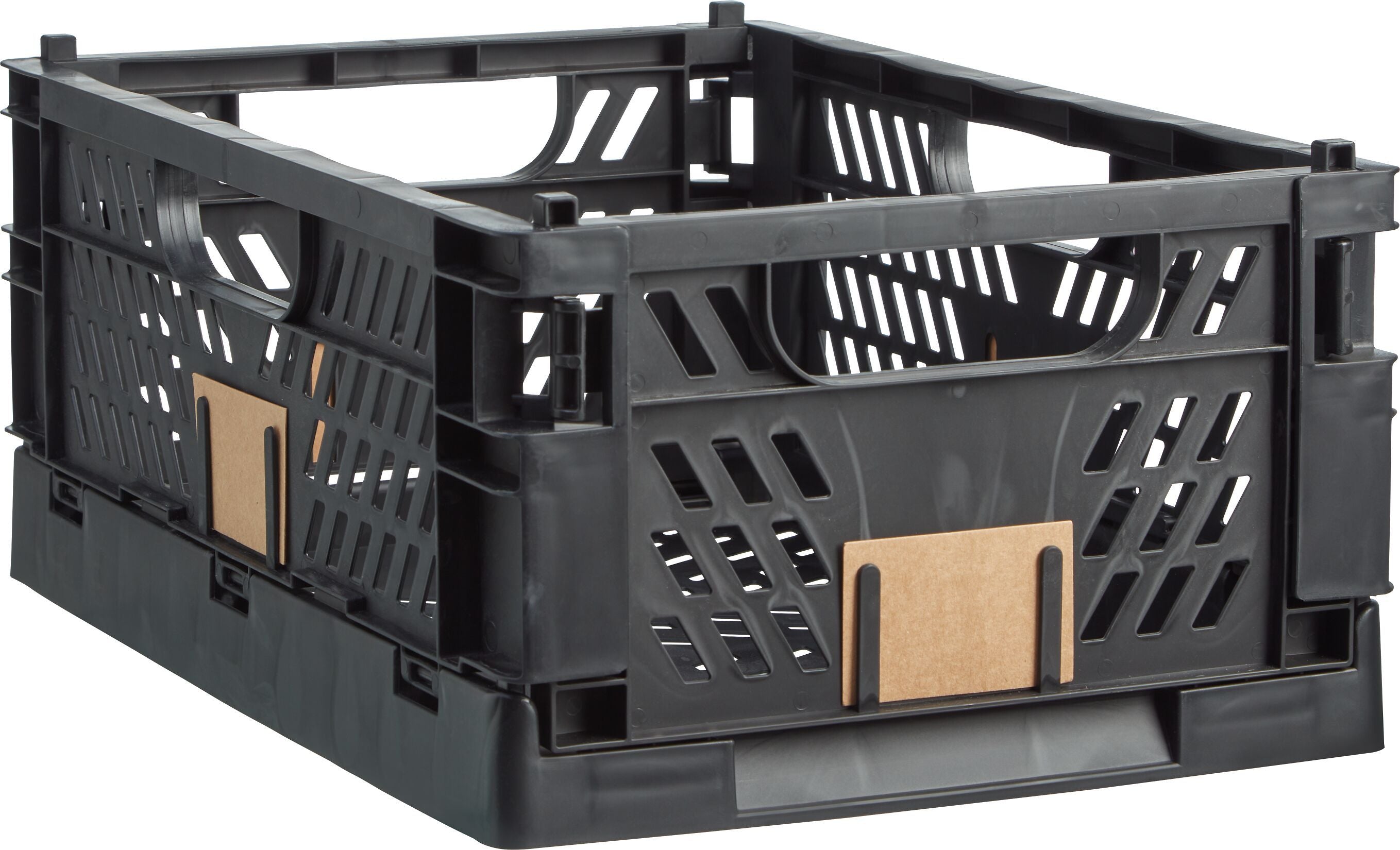 FELIX XL Klappbox - Schwarz / B: 50.3 cm x T: 33.2 cm x H: 5.7 cm