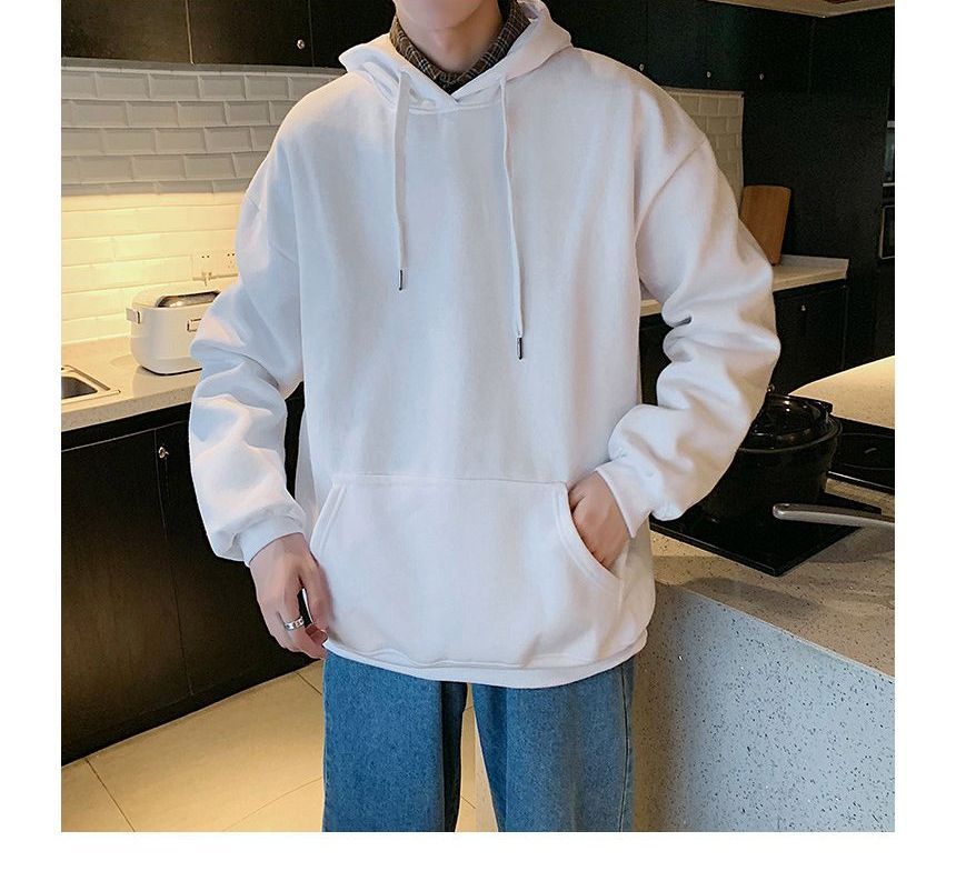 Ninine - Effen hoodie met trekkoord