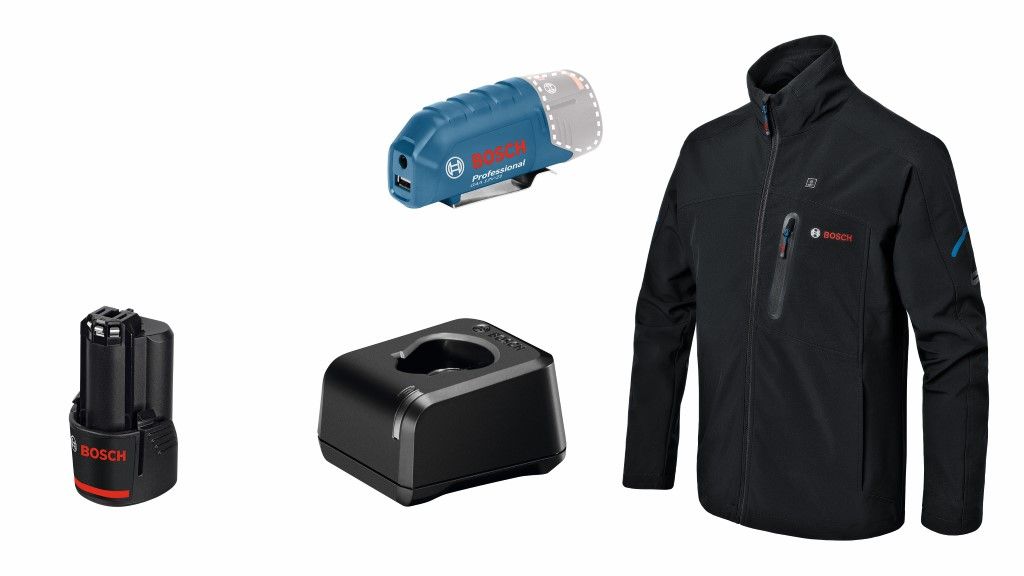 Bosch GHJ 12 18V XA 2XL Kit Accu verwarmde jas  - 06188000G1