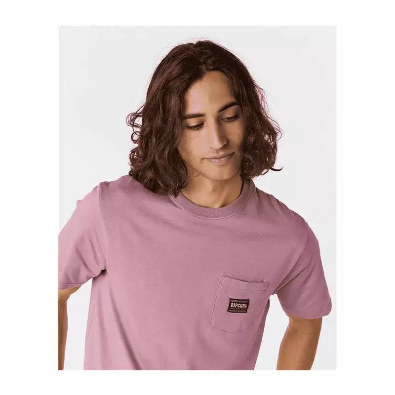 Teeshirt RIPCURL Horizon Badge S/S Tee Mauve M