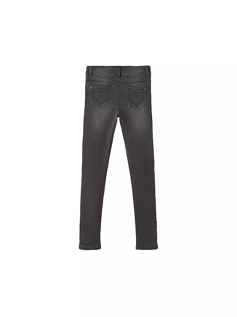 NAME IT Mädchen Jeans Slim Fit NKFPOLLY grau