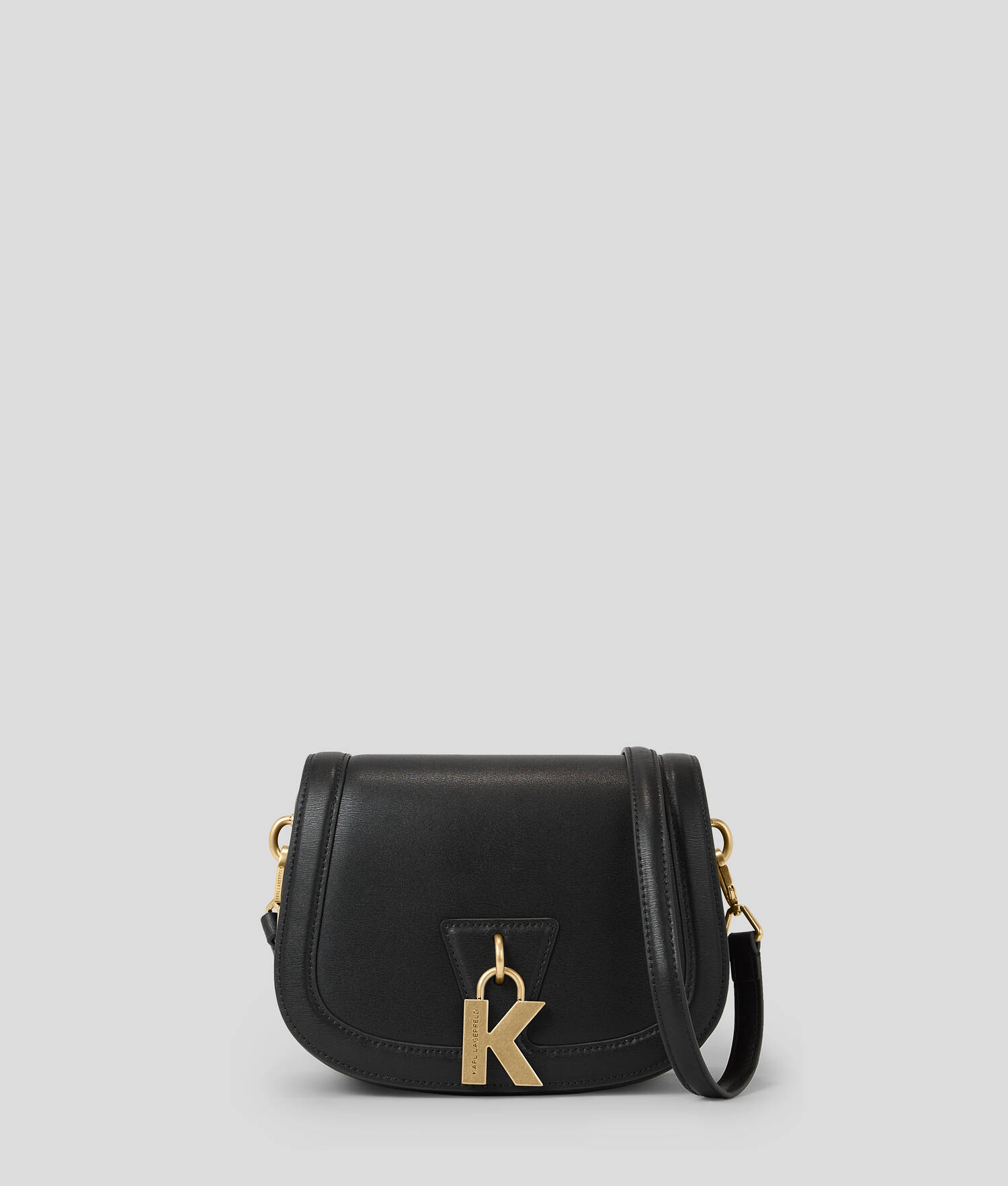 SAC BANDOULIÈRE DE TAILLE MOYENNE K/LOCK - Noir