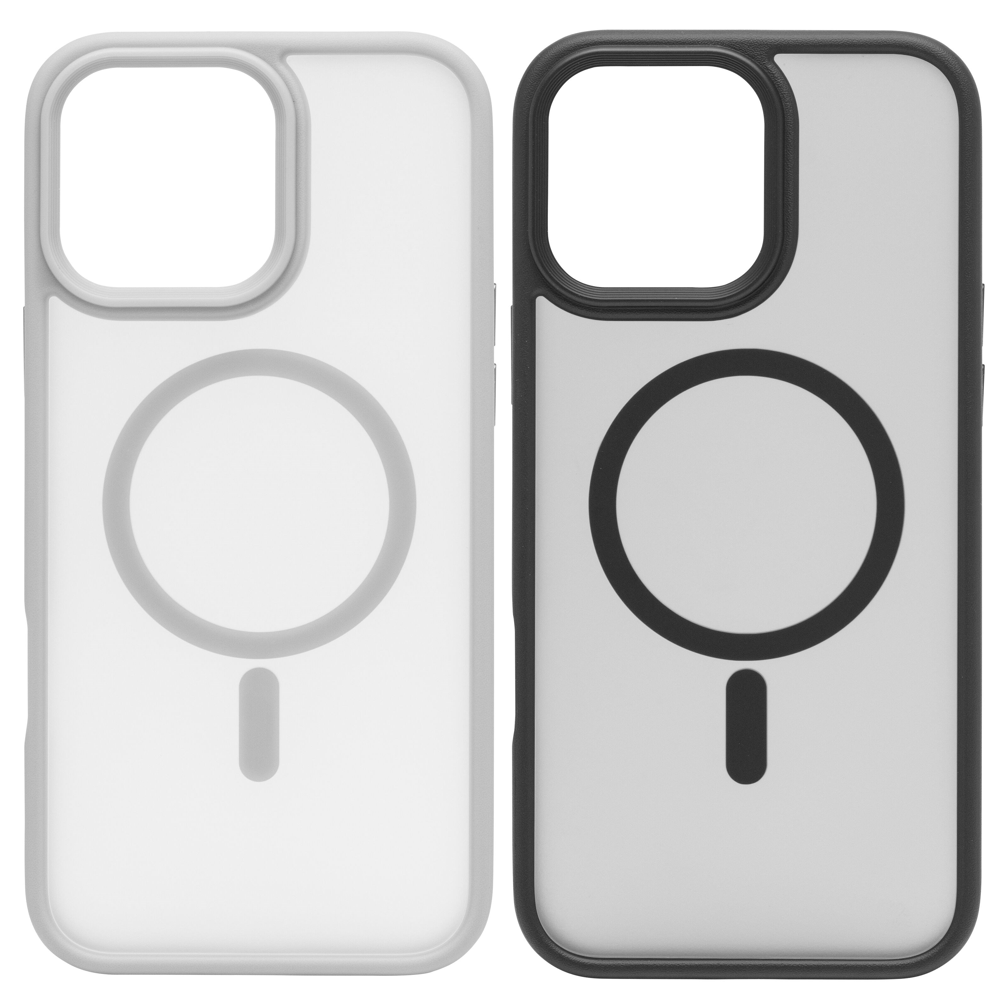 Linocell Hard Case Mobildeksel for iPhone 16 Pro Max Svart