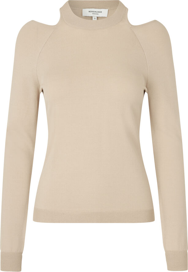 Rosemunde Viscose pullover Brun