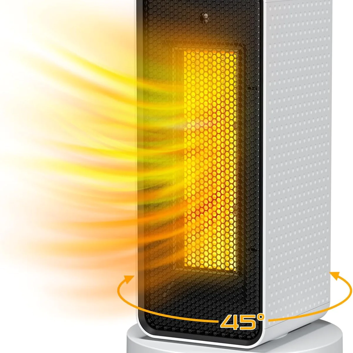Radiateur Soufflant Portatif 1200W blanc Vendos85