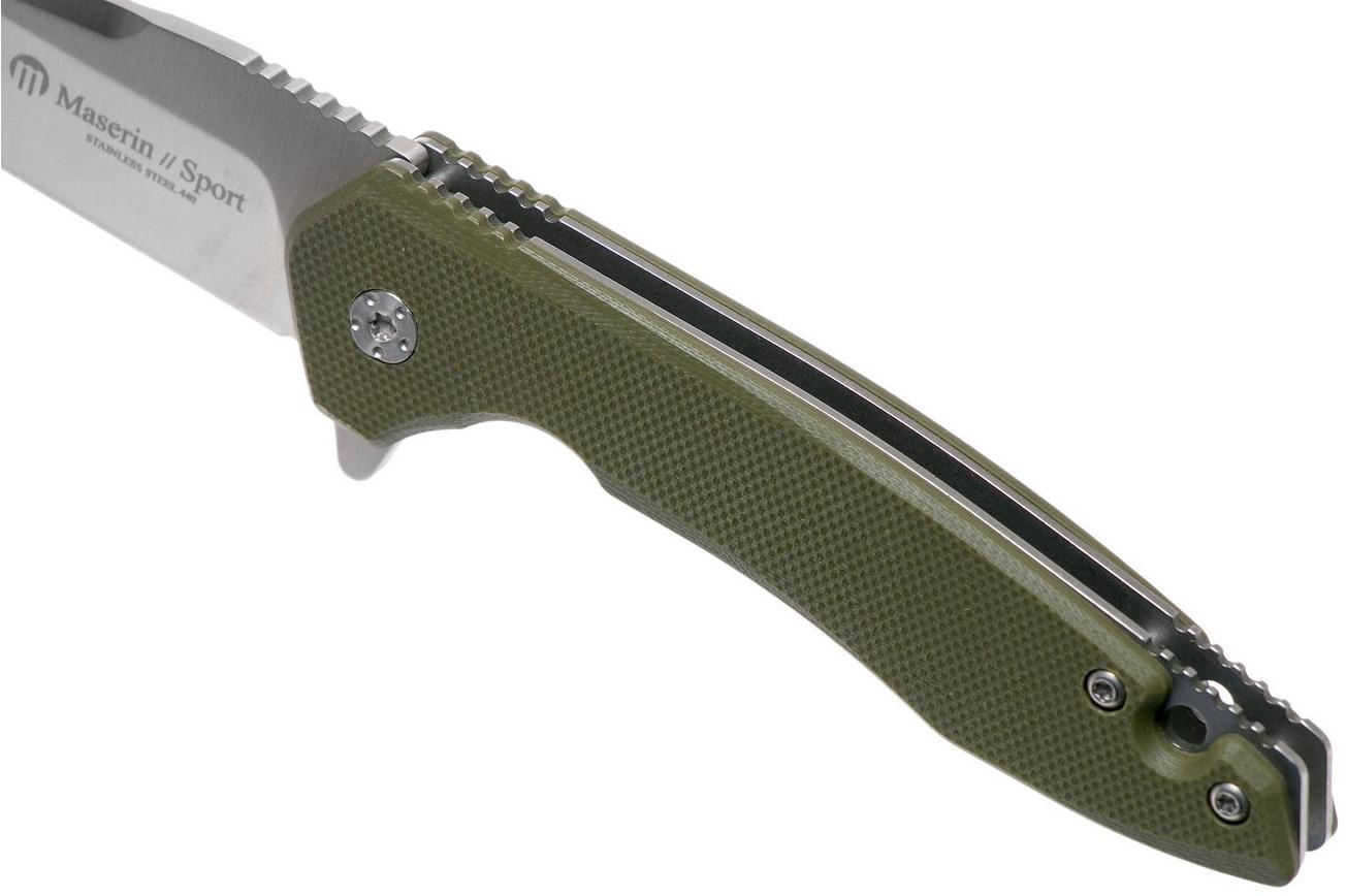 Maserin Sport 3 46003G10V Green G10 zakmes