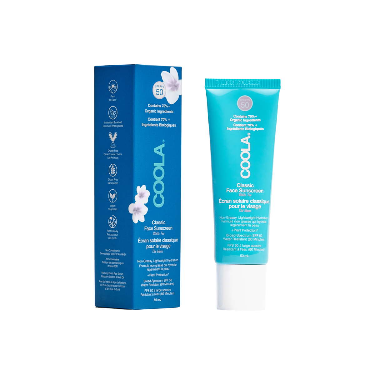Classic Face Lotion SPF 50 White Tea 50ml