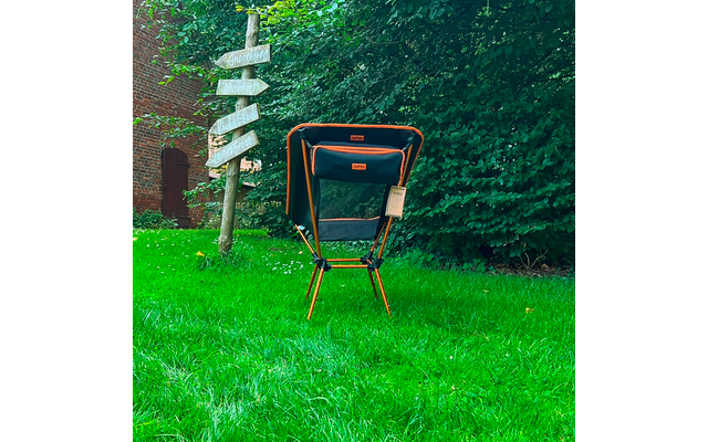 Tambu Campingstuhl aus recyceltem Polyester mit verstellbarer Sitzhöhe