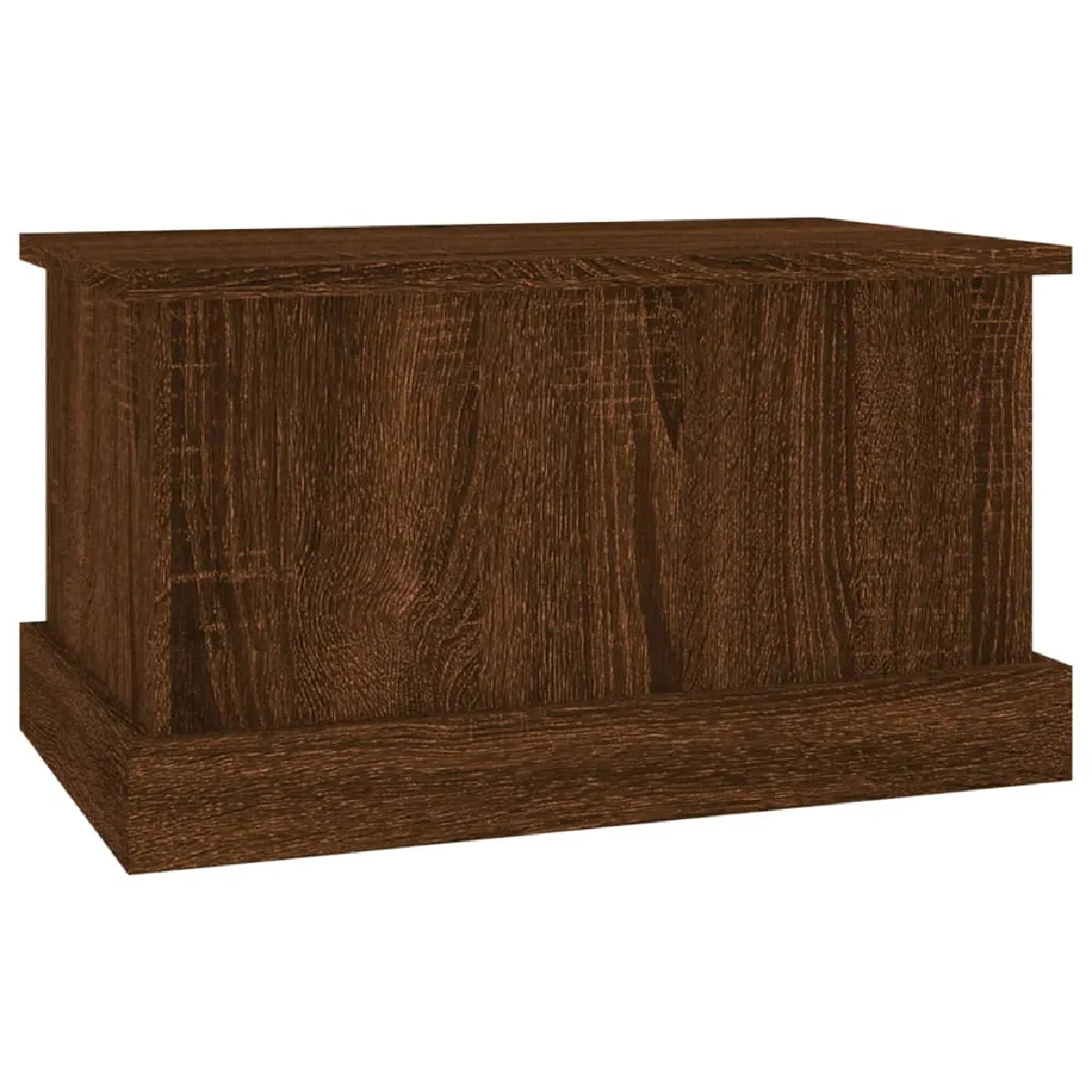 VidaXL Boîte de rangement - Chêne Marron