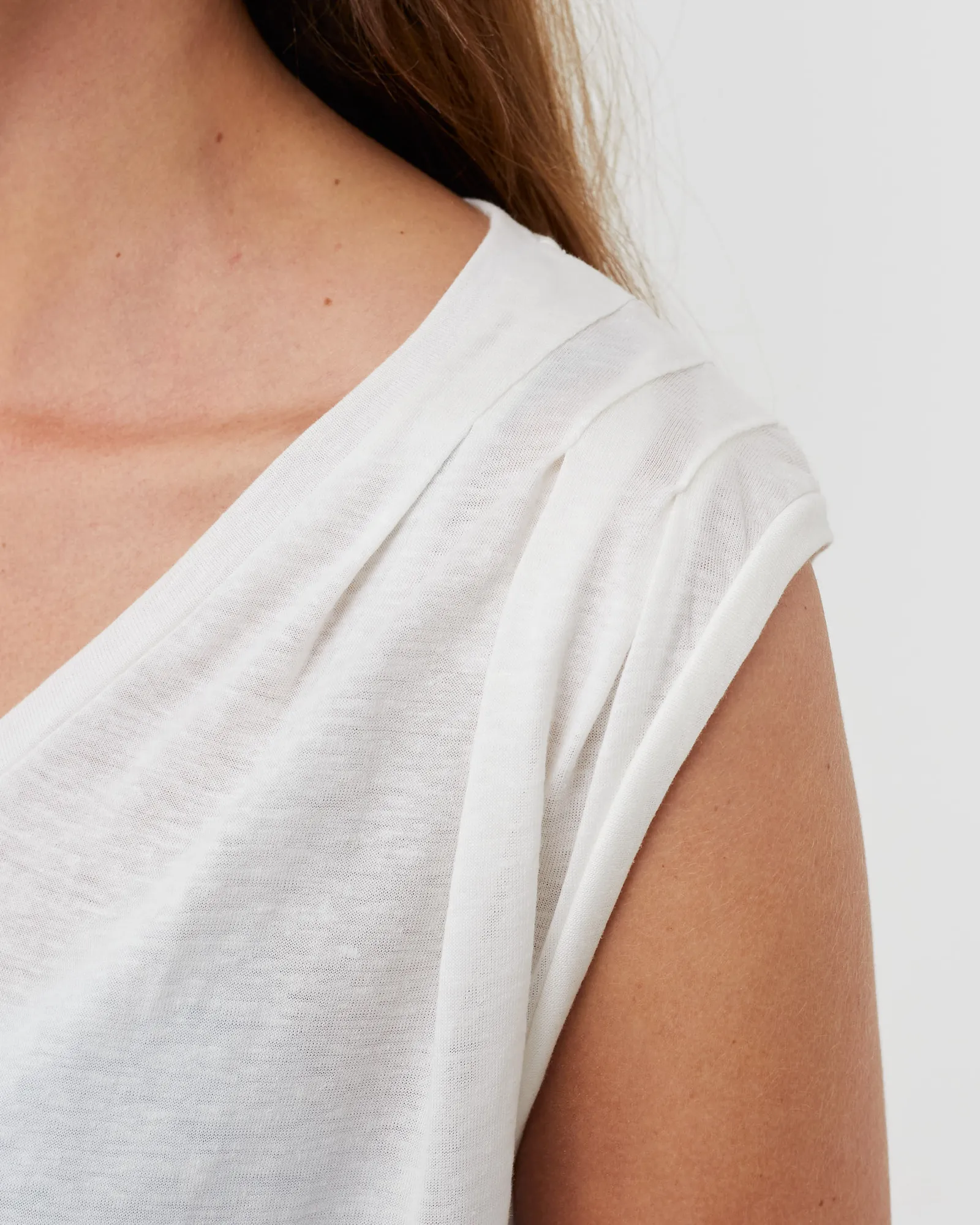 CLOSED pleated tank top