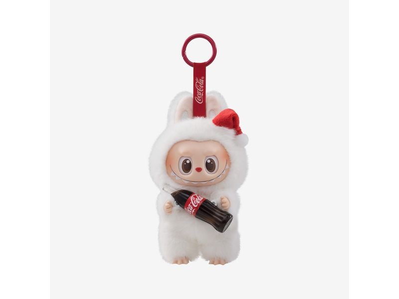 Pop Mart Plüsch-Anhänger Labubu Coca Cola Blind Box, 17 cm Trendiger Vinyl-Plüschanhänger