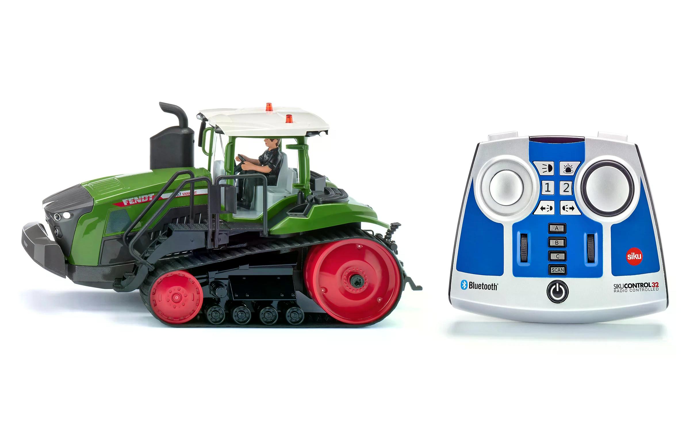 Traktor Fendt 1167 Vario MT mit Sender, RTR, 1:32<br>Siku Control Raupen-Traktor mit Bluetooth Fernsteuerung