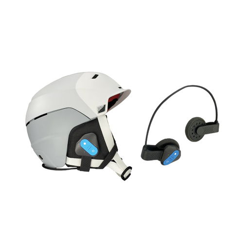 Auriculares Supertooth Bluetooth 5.1 Compatível Casco Esquí