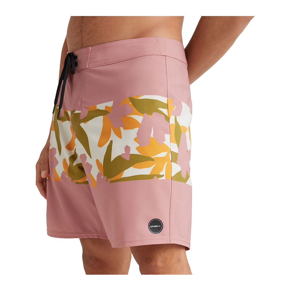 O'Neill HYPERFREAK CAMORRO 17'' - Boardshort Homme green art flower