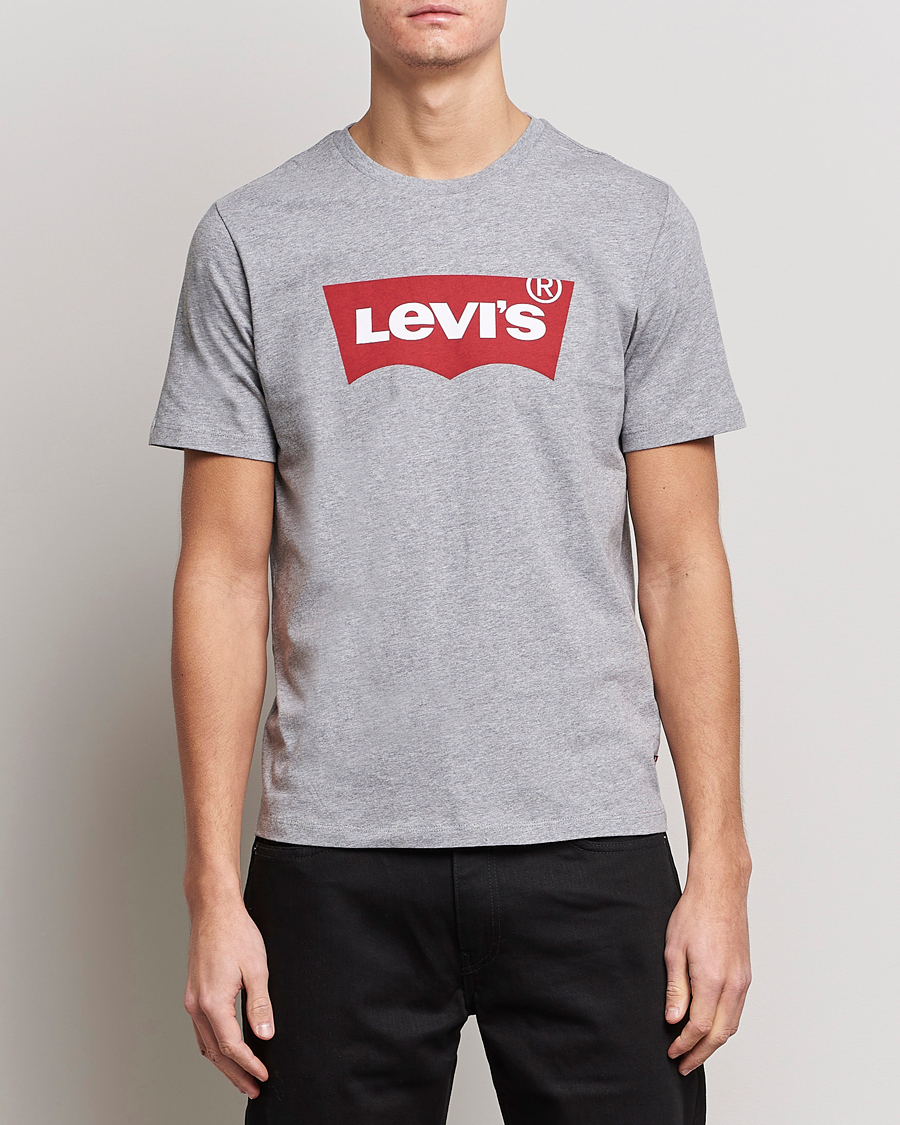 Levi's Logo Tee Mid Heather Grey