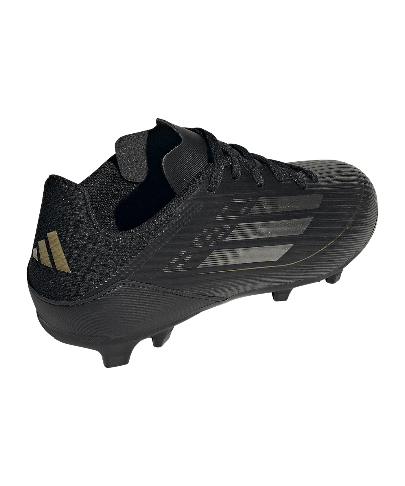 adidas F50 League FG/MG Dark Spark Kids Schwarz