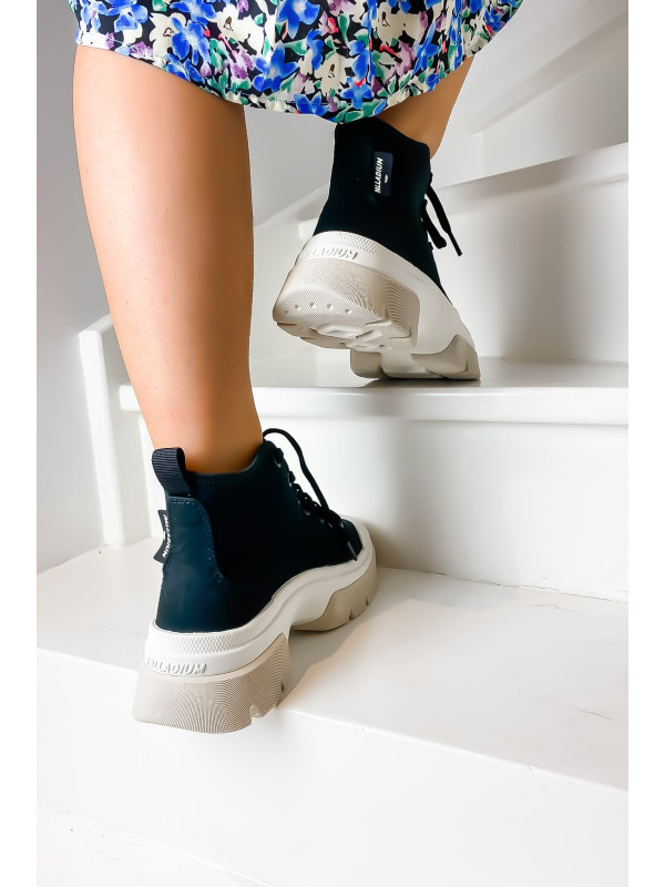 PALLAWAVE Black/Marshmallow - Palladium