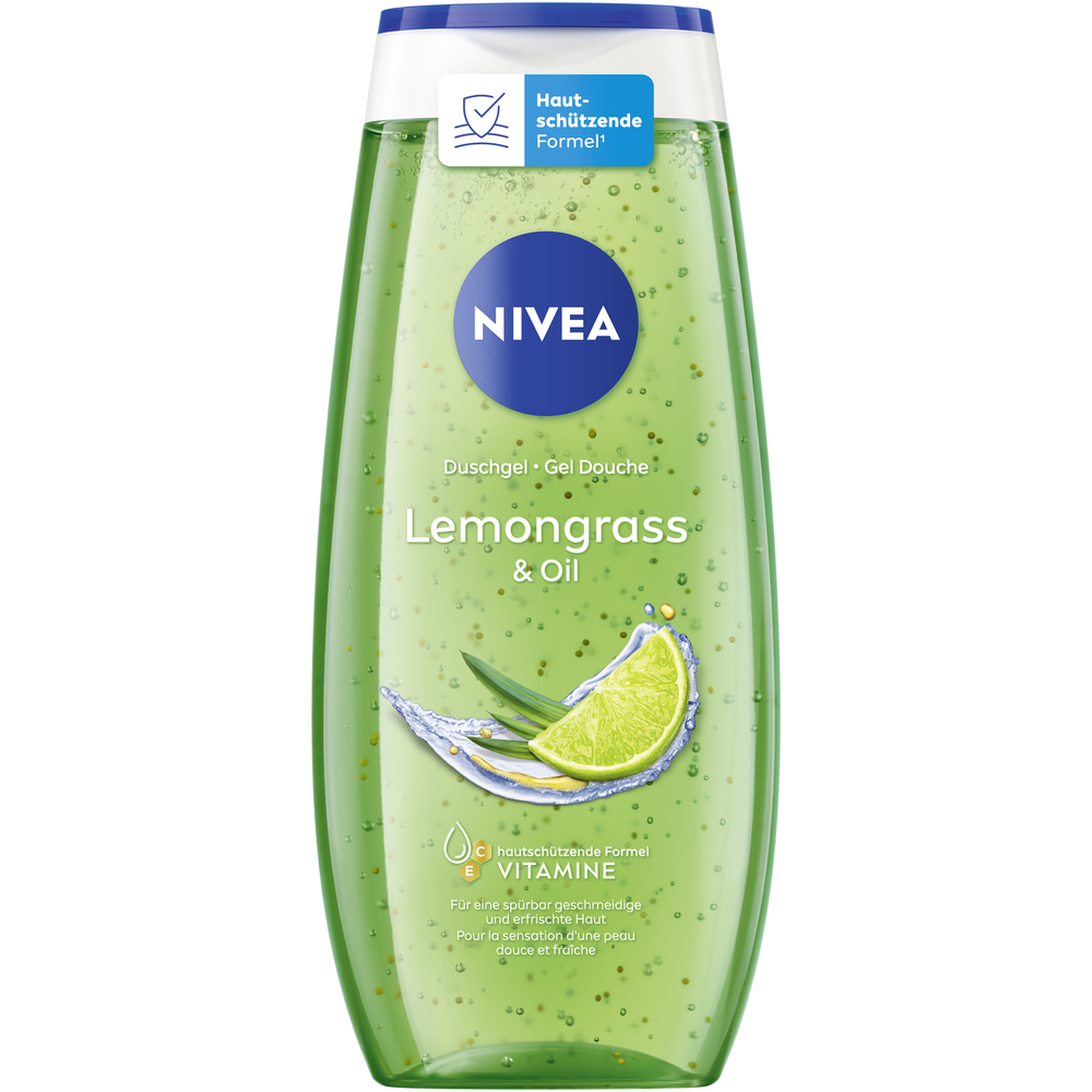 Nivea Duschgel<br>250 ml, Flasche, Gel, Lemongrass & Oil