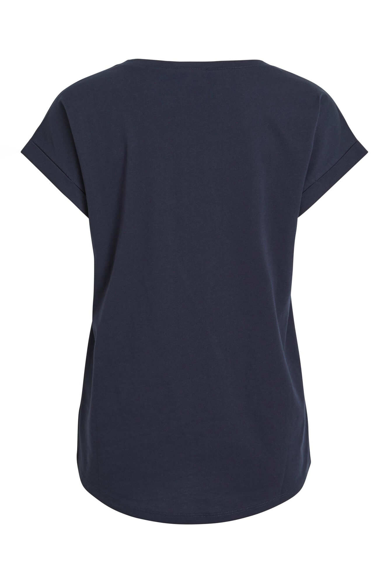 Camiseta de algodão de manga curta - Azul