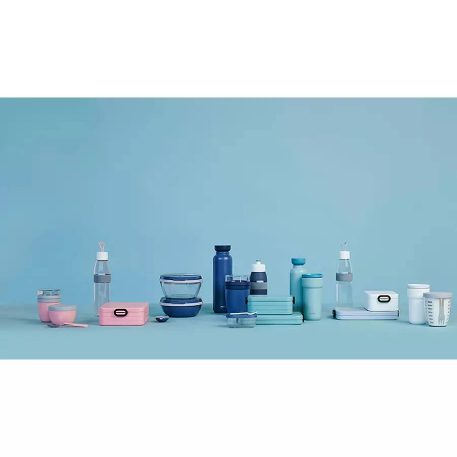 Mepal Lunchset Kaffee Ellipse + TAB grün