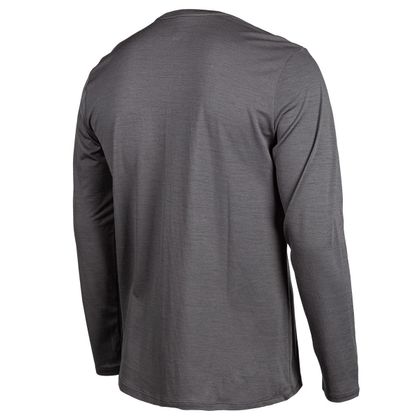 Maillot Technique KLIM TETON MERINO WOOL LS SHIRT - Gris