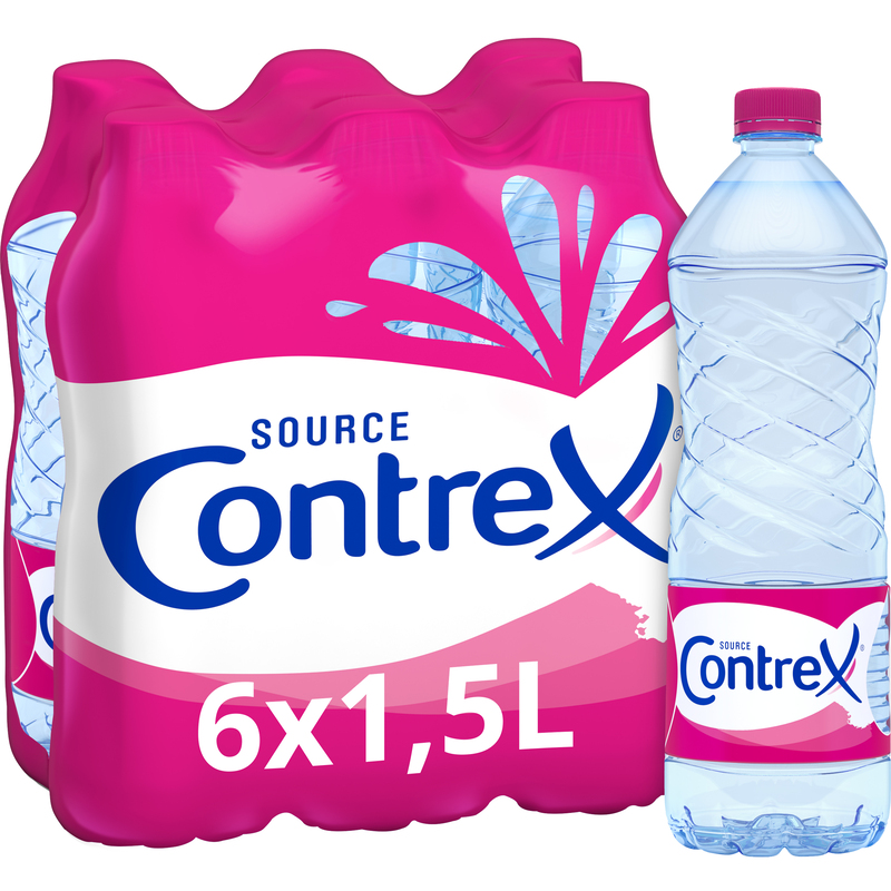 Contrex Wasser, ohne Kohlensäure, 150 ml, 6 Stück