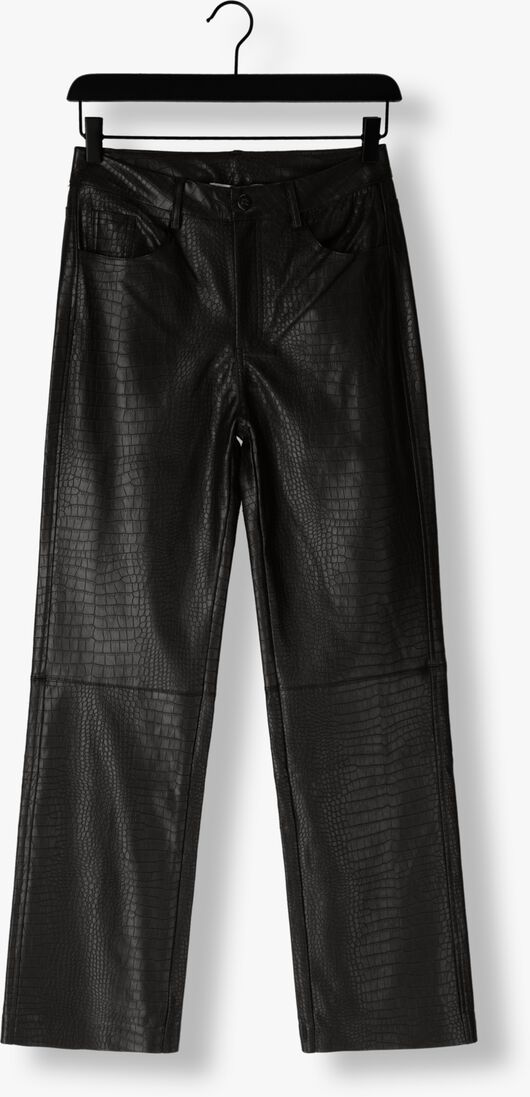 CO\\'COUTURE zwarte co'couture pantalon cobina croc pant