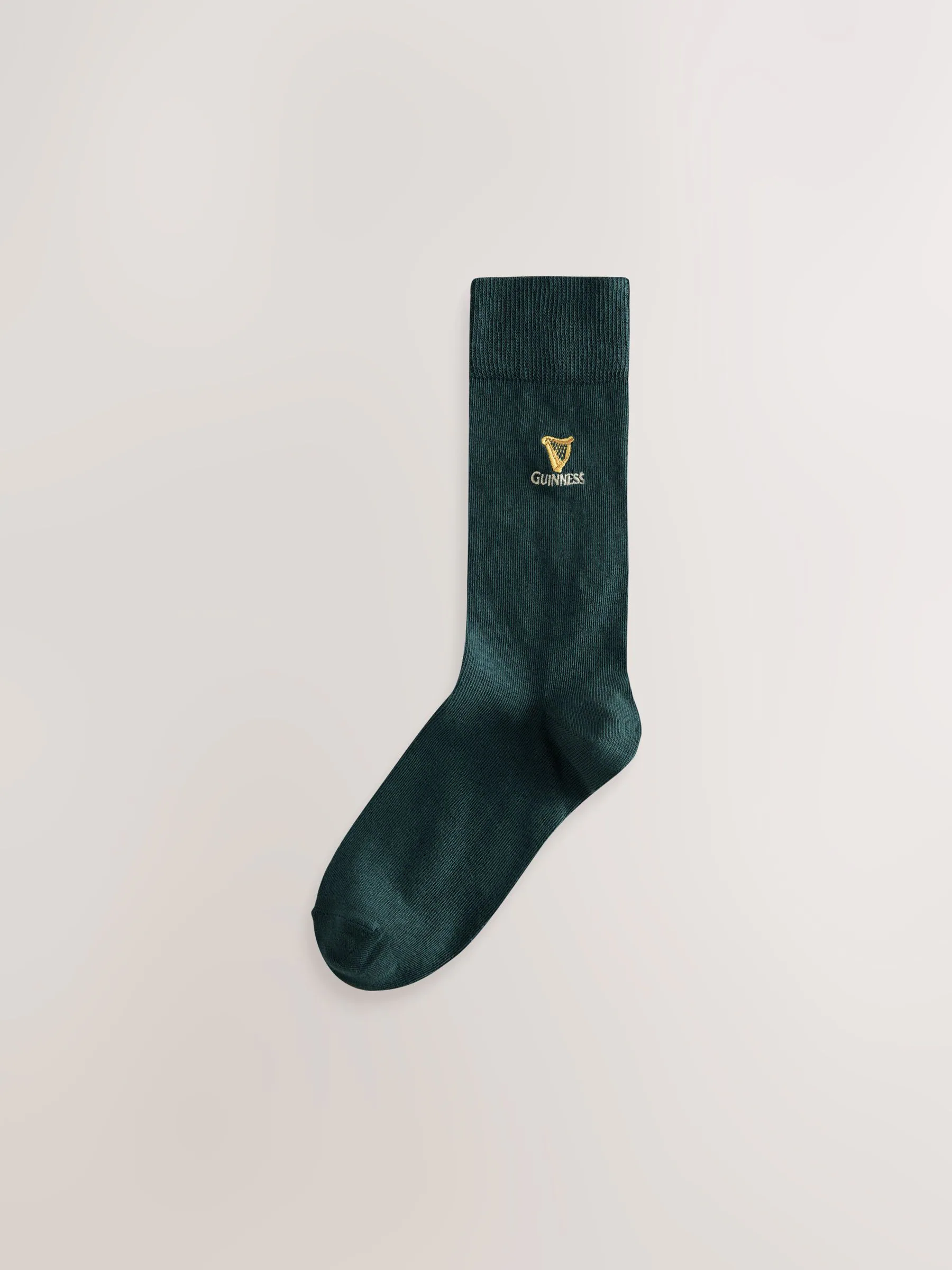 Blue/Green/Red - Guinness License Embroidered Socks 4 Pack