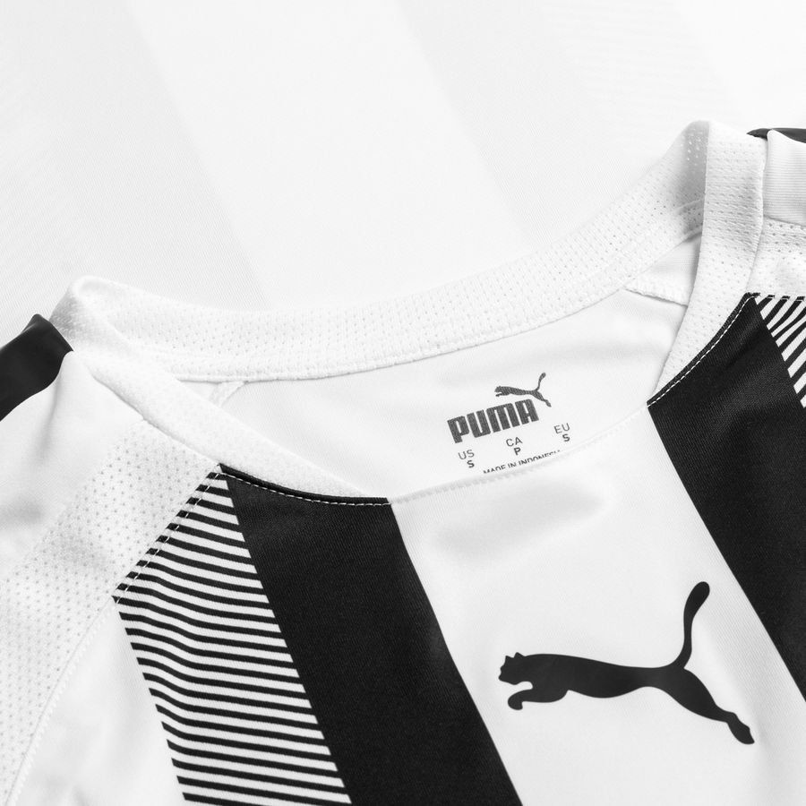 PUMA Maillot teamLIGA - Blanc/Noir