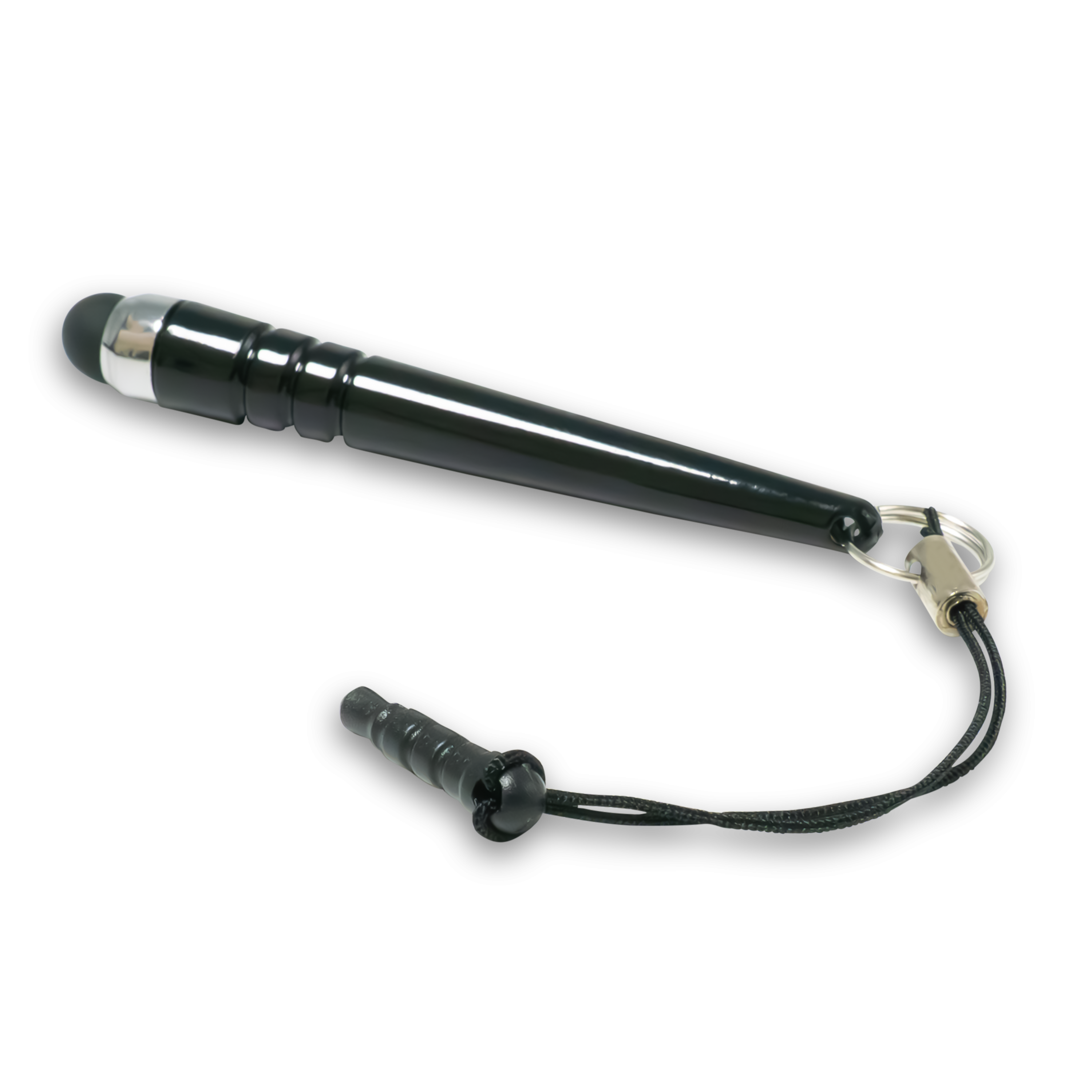 Mini Universal Alu Eingabe Stift Stylus Touch Pen - Schwarz