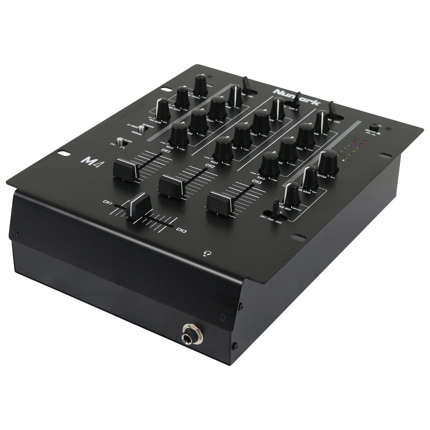 Numark M4 Total Black 3-kanaals scratch mixer