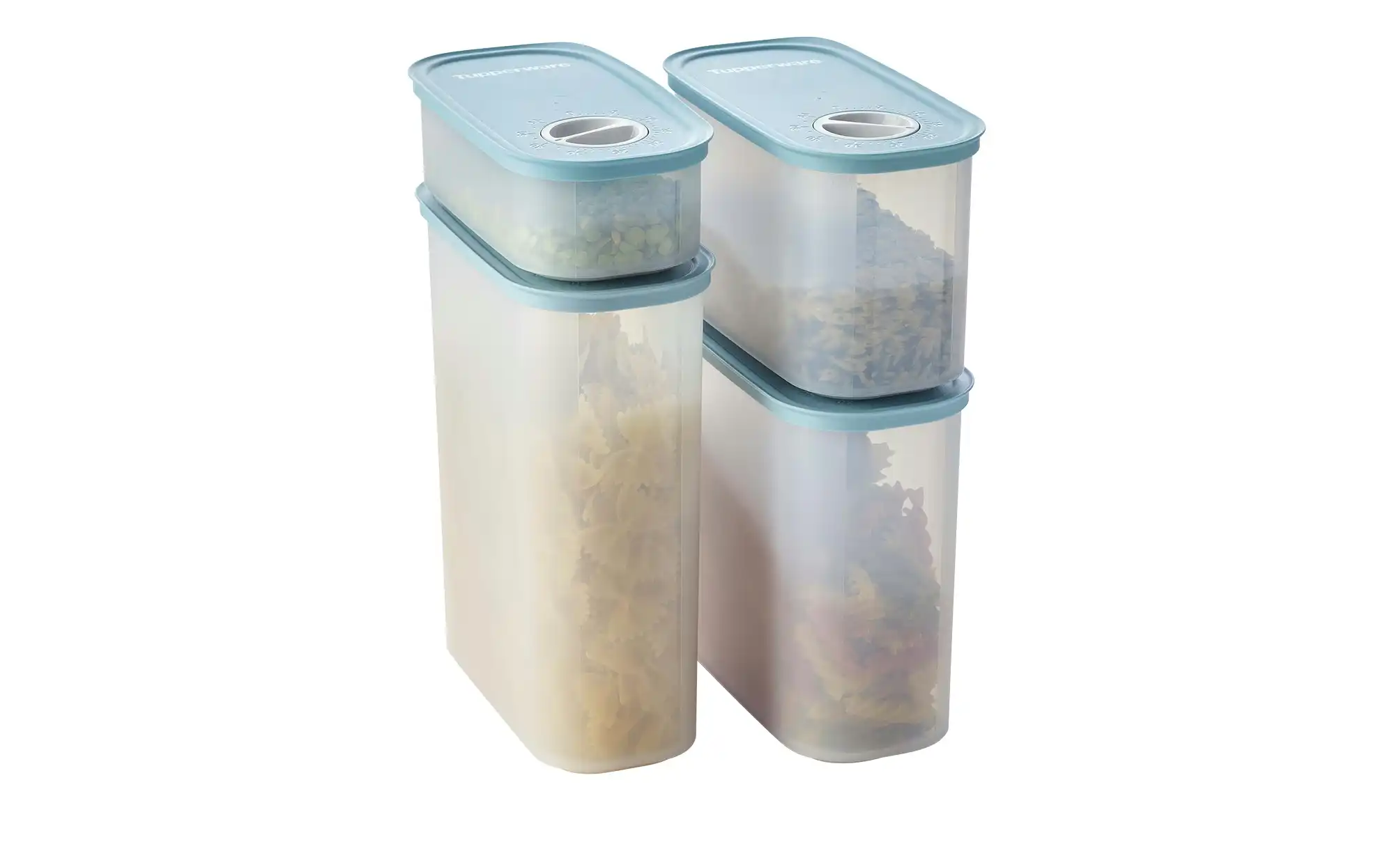 Tupperware 4er-Vorratsdosen-Set mit Timer Set