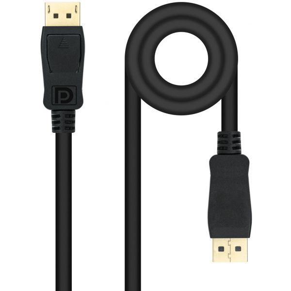 Nanocable Cabo DisplayPort 1.4 DP M/M 3 M Black