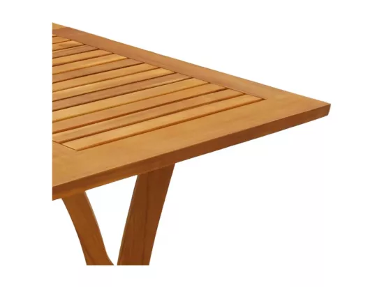Table de jardin 110x110x75 cm Bois d'acacia solide