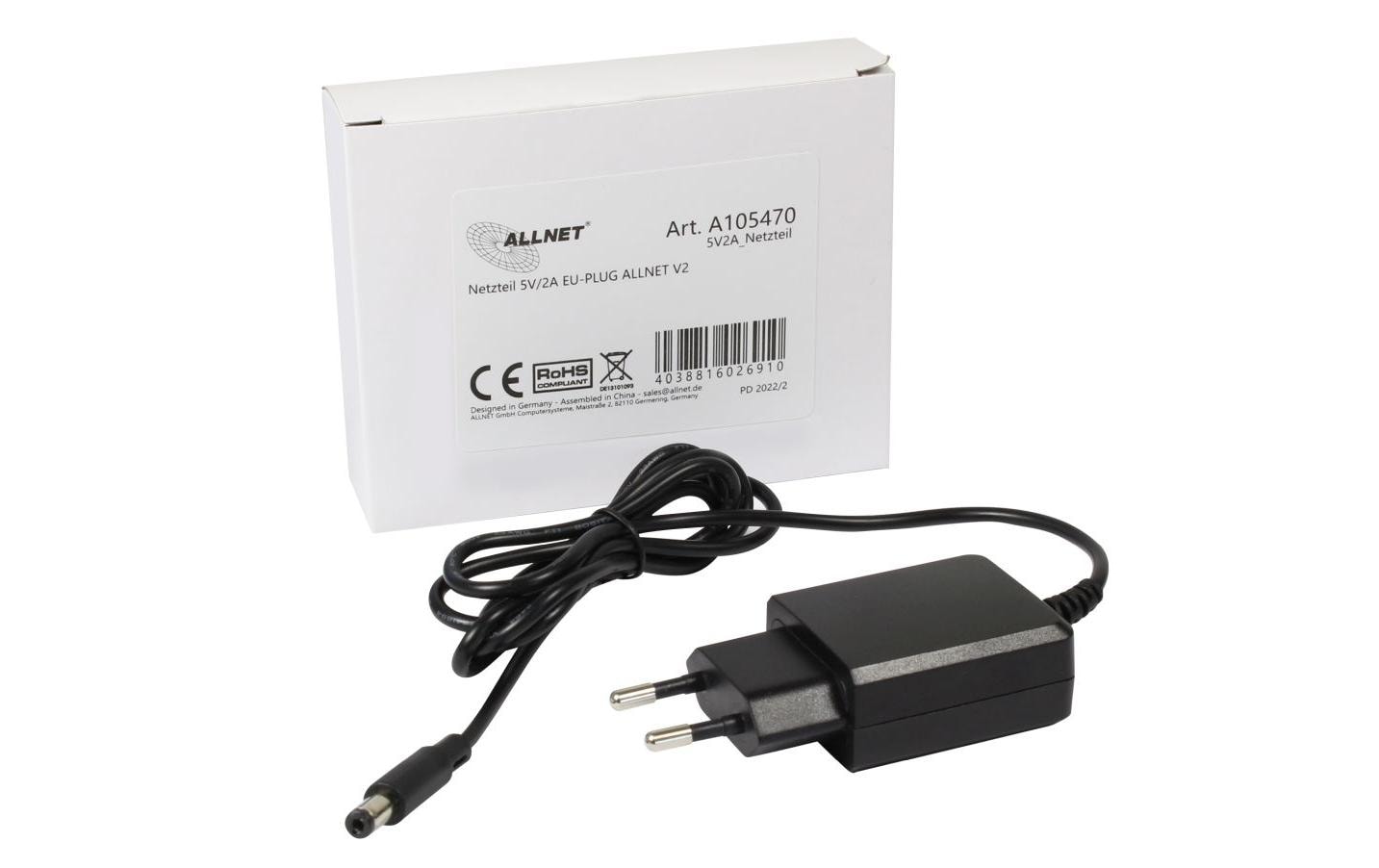 Netzteil 5V 2AYealink Ersatznetzteil 5V / 2A für T2x; T3x; T4x; T5x Serie