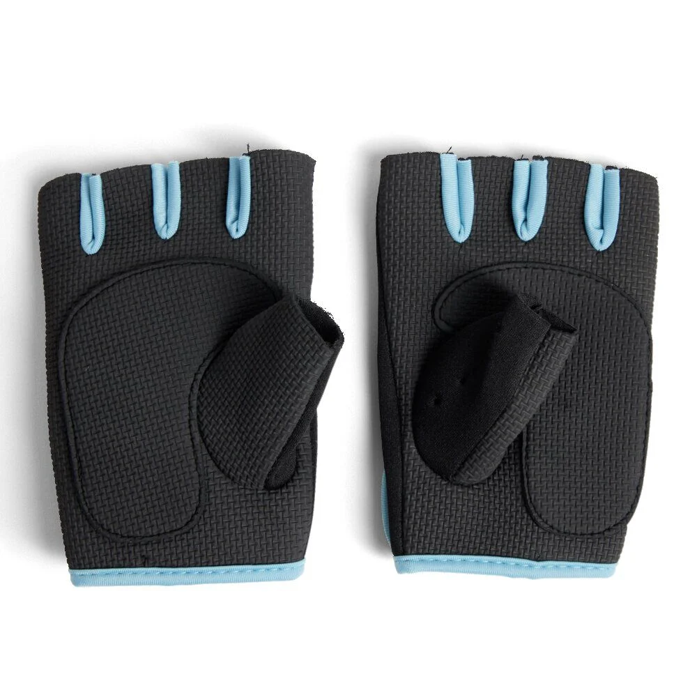 Gants de sport néoprène et polyester noir